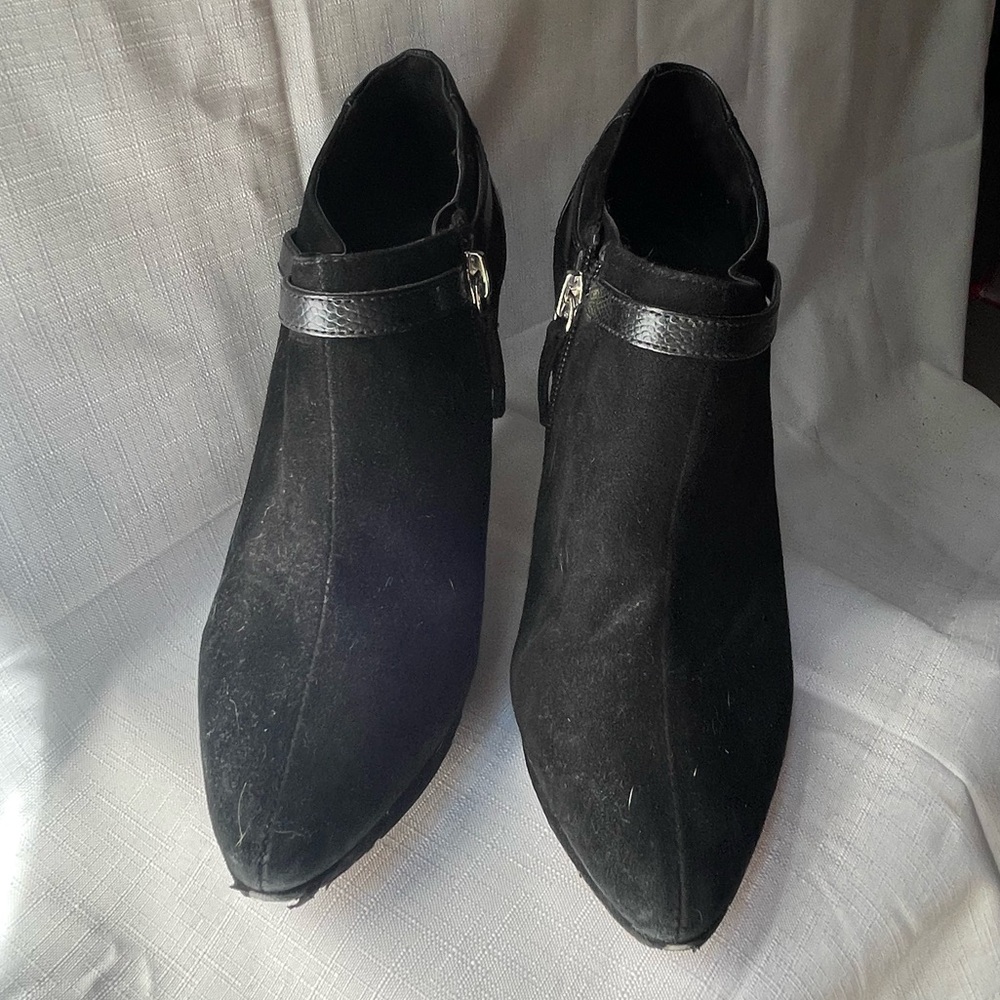 Suede Booties - Picture 3 of 6